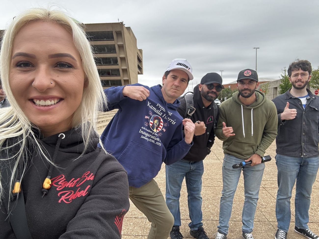 Right Side Rebel with Alex Stein, James Klug and Enrique Tarrio in Dallas